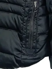 Vorschaubild 4 von Damen Steppjacke Daunenjacke Pelzkragen Schwarz Gr. 36/S Casual Outdoor