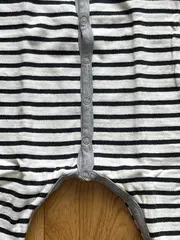 Vorschaubild 3 von Baby Body Strampler gestreift Gr. 60 Mehrfarbig