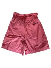 Vorschaubild 2 von Damen Shorts Gr. 38 Orange Paper-Bag Bindegürtel Sommer