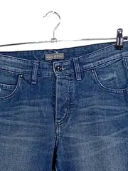 Vorschaubild 5 von Damen Jeans Straight Leg Gr. 32 Blau Casual