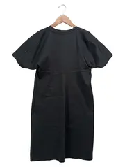 Vorschaubild 2 von Damen Freizeitkleid T-Shirt-Kleid Gr. 36/S Schwarz Baumwolle Midi