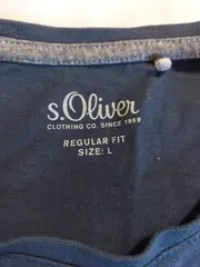 Vorschaubild 3 von Herren T-Shirt RG.BRAND Gr. 40 Casual Blau