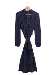 Vorschaubild 1 von Damen Strickkleid Gr. 38 Mehrfarbig Elegant