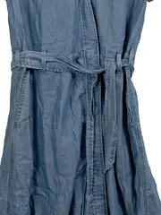 Vorschaubild 4 von Damen Jeanskleid Gr. 36 S Blau Casual Lyocell Midikleid