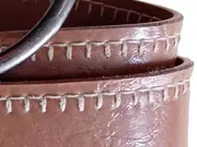 Vorschaubild 4 von Damen Ledergürtel Braun Gr. 80 Casual Gürtel