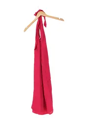 Vorschaubild 2 von Damen Sommerkleid Gr. 38/M Rosa Elegant Feminin Viskose