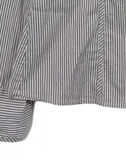 Vorschaubild 3 von Damen Hemdbluse Langarm gestreift Gr. 36/S Business Braun Baumwolle