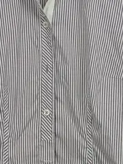 Vorschaubild 2 von Damen Hemdbluse Langarm gestreift Gr. 36/S Business Braun Baumwolle