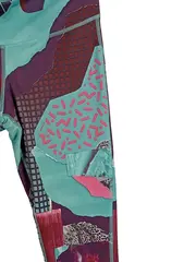 Vorschaubild 3 von Damen Sport Leggings S Mehrfarbig Abstrakt Print