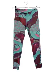 Vorschaubild 1 von Damen Sport Leggings S Mehrfarbig Abstrakt Print