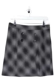 Vorschaubild 1 von Faltenrock Damen 38/M Grau Kariert Klassisch Preppy Minirock