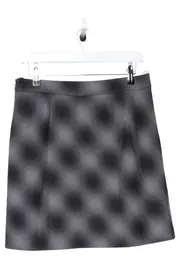 Vorschaubild 2 von Faltenrock Damen 38/M Grau Kariert Klassisch Preppy Minirock