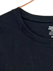 Vorschaubild 3 von Damen T-Shirt Schwarz Basic Gr. S Baumwolle Logo