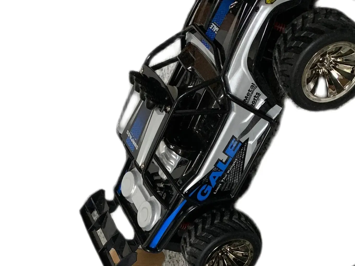 DISTIANERT Desert Buggy Gale RC Auto 1/16 ferngesteuert Silber Kinder Sportlich