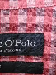 Vorschaubild 5 von Freizeithemd Herren L Kariert Rot Baumwolle Casual