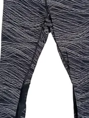 Vorschaubild 3 von Damen Leggings Laufhose Sportlich Schwarz Grafisch Gr. XS