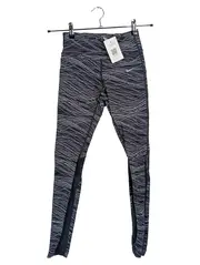 Vorschaubild 1 von Damen Leggings Laufhose Sportlich Schwarz Grafisch Gr. XS