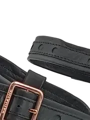 Vorschaubild 3 von Plateausandalen Damen Gr. 37 Schwarz Leder High Heels