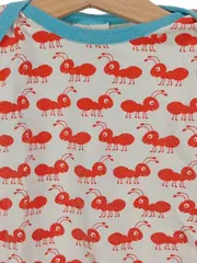 Vorschaubild 2 von Baby T-Shirt Gr. 74/80 Weiß mit Ameisenmuster