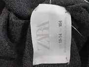 Vorschaubild 3 von Kinder Pullover Rollkragen Grau Gr. 164 Viskose Basic