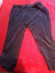 Vorschaubild 2 von Damen Cargohose Größe 44 Grau Casual Relaxed Fit