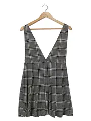 Vorschaubild 2 von Damen Freizeitkleid 36/S Kariert Vintage Minikleid Frühjahr/Sommer