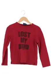 Vorschaubild 1 von Kinder Sweatshirt Gr. 164 Rot Langarm mit Schriftzug
