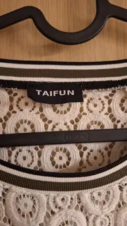 Vorschaubild 4 von Taifun Damen Langarmshirt Spitze XL Weiß Feminin Casual