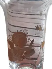 Vorschaubild 3 von Vase Engel Motiv Glas Transparent 13cm Klassisch Deko