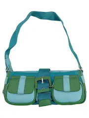 Vorschaubild 1 von Damen Umhängetasche Retro Polyurethan Uni Schnalle Freizeit Mittel 12x27cm