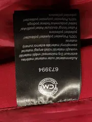 Vorschaubild 4 von Damen Outdoorjacke Gr. 34/XS Rot Winddicht Wasserabweisend Kapuze
