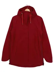 Vorschaubild 1 von Damen Outdoorjacke Gr. 34/XS Rot Winddicht Wasserabweisend Kapuze