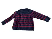 Vorschaubild 2 von Kinder Pullover Gr. 62 gestreift maritim Blau Rot