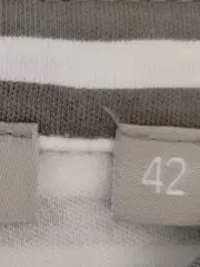 Vorschaubild 5 von Poloshirt Damen Gr. 42/XL Kurzarm Blumenmuster Gestreift Mehrfarbig