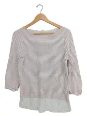 Vorschaubild 1 von Damen T-Shirt 36;S Weiß Gestreift 3/4-Arm