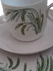 Vorschaubild 3 von studio-linie Kaffeetasse Untertasse Kuchenteller Porzellan weiß