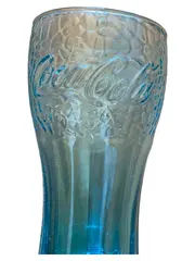Vorschaubild 2 von Glas Blau Retro Trinkglas 400ml Sammlerstück