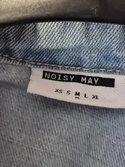 Vorschaubild 7 von Jeanskleid Damen Gr. 38/M Kurzarm Blau Casual Denim