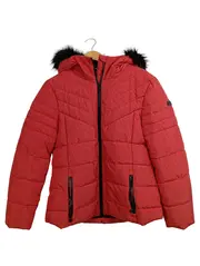 Vorschaubild 1 von EDC Herren Steppjacke Winterjacke Kapuze Rot Gr. 50/L Outdoor