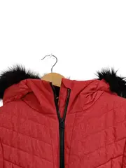 Vorschaubild 2 von EDC Herren Steppjacke Winterjacke Kapuze Rot Gr. 50/L Outdoor