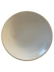 Vorschaubild 1 von LUXOR Kuchenteller Porzellan Weiß Elegant Strukturmuster 22cm