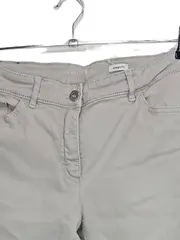 Vorschaubild 2 von Edition Damen Stoffhose Straight Fit Gr. 38 Grau