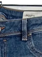 Vorschaubild 6 von EDC Damen Leggings Jeans Blau Größe 32 Stretch Casual