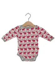 Vorschaubild 1 von Baby Body Langarm Katzenmuster Mehrfarbig Gr. 50/56 Kinder