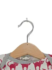 Vorschaubild 4 von Baby Body Langarm Katzenmuster Mehrfarbig Gr. 50/56 Kinder