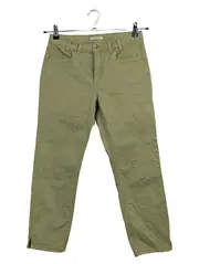 Vorschaubild 1 von Damen Stoffhose W28 36 S Oliv Casual Baumwolle Chino