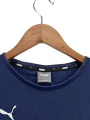 Vorschaubild 5 von Herren T-Shirt Blau Gr. 48/M Sportlich Logo