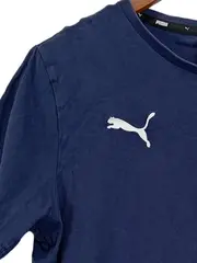 Vorschaubild 4 von Herren T-Shirt Blau Gr. 48/M Sportlich Logo