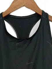 Vorschaubild 2 von Damen Sportshirt Tanktop Logo Print Ärmellos Schwarz UNI