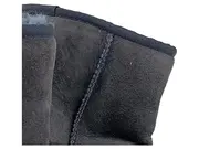 Vorschaubild 3 von Damen Stiefel Gr. 38 Blau Wildleder Fellbesatz Winter Boots Casual